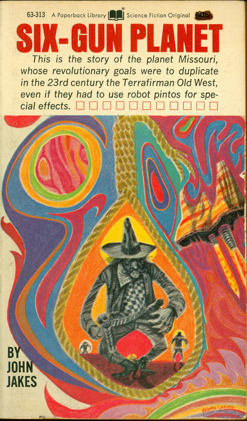 Illustration for article titled Check out your mind, with awesomely trippy 1960s and 1970s SF book covers!